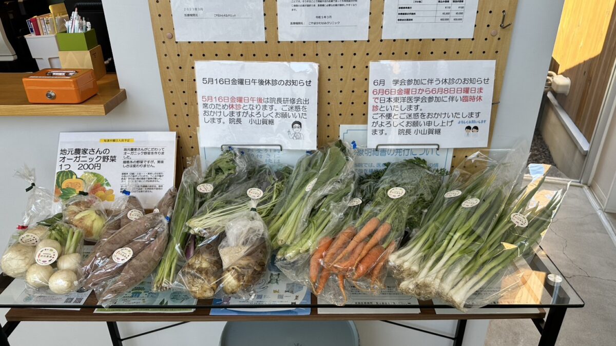 【専用】野菜様 オーガニック野菜売ってます | 本巣郡北方町のこやまかわせみクリニック